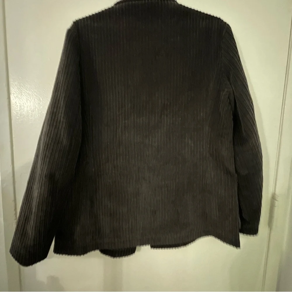 Men's Black Corduroy Blazer Jacket - Classic Casual